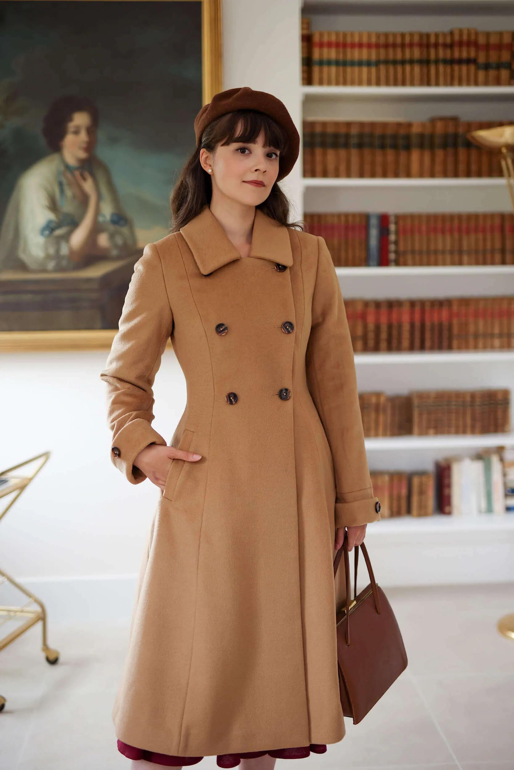 Doris Wool Coat sold by GAALA product image thumbnail 3