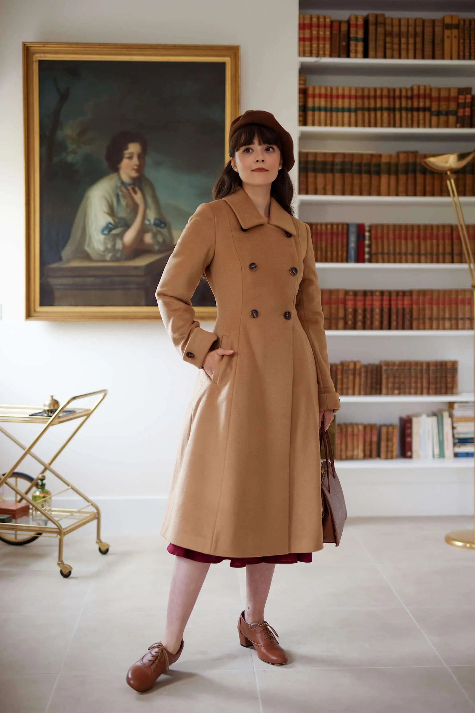 Doris Wool Coat sold by GAALA product image thumbnail 2