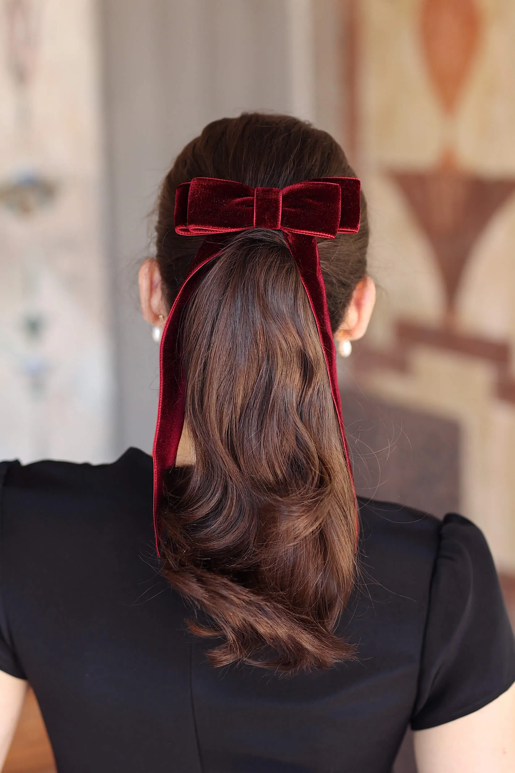 Anni Velvet Hair Bow sold by GAALA product image thumbnail 2