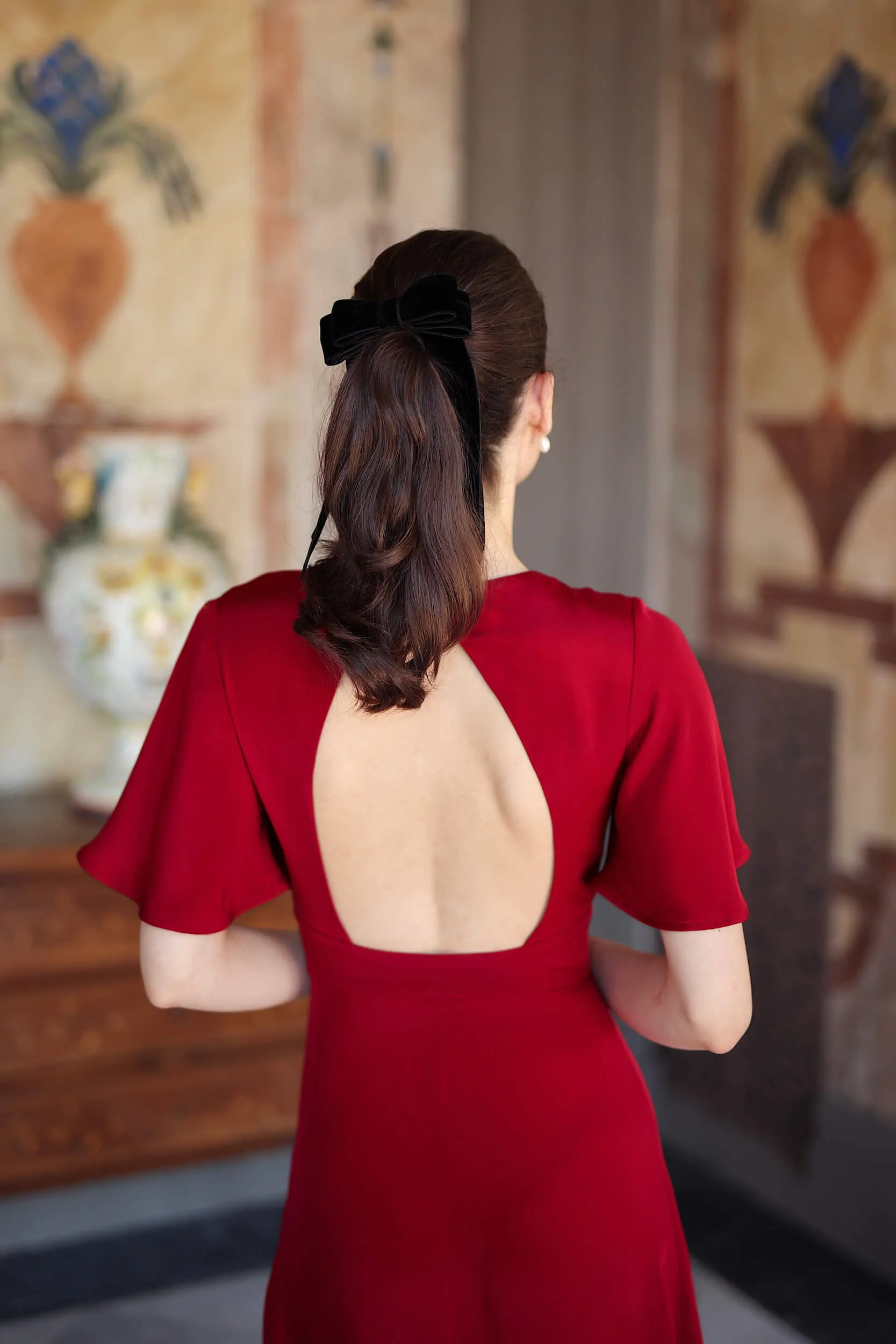Anni Velvet Hair Bow sold by GAALA product image thumbnail 5