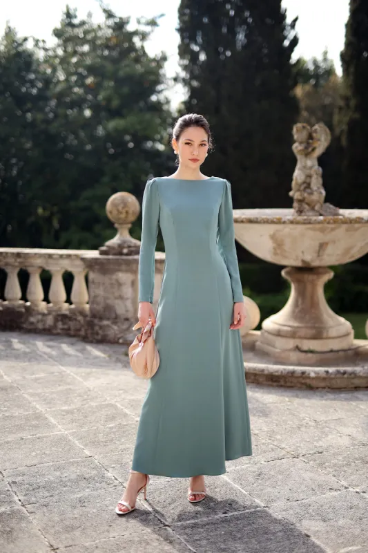 Justine Long-Sleeve Dress sold by GAALA