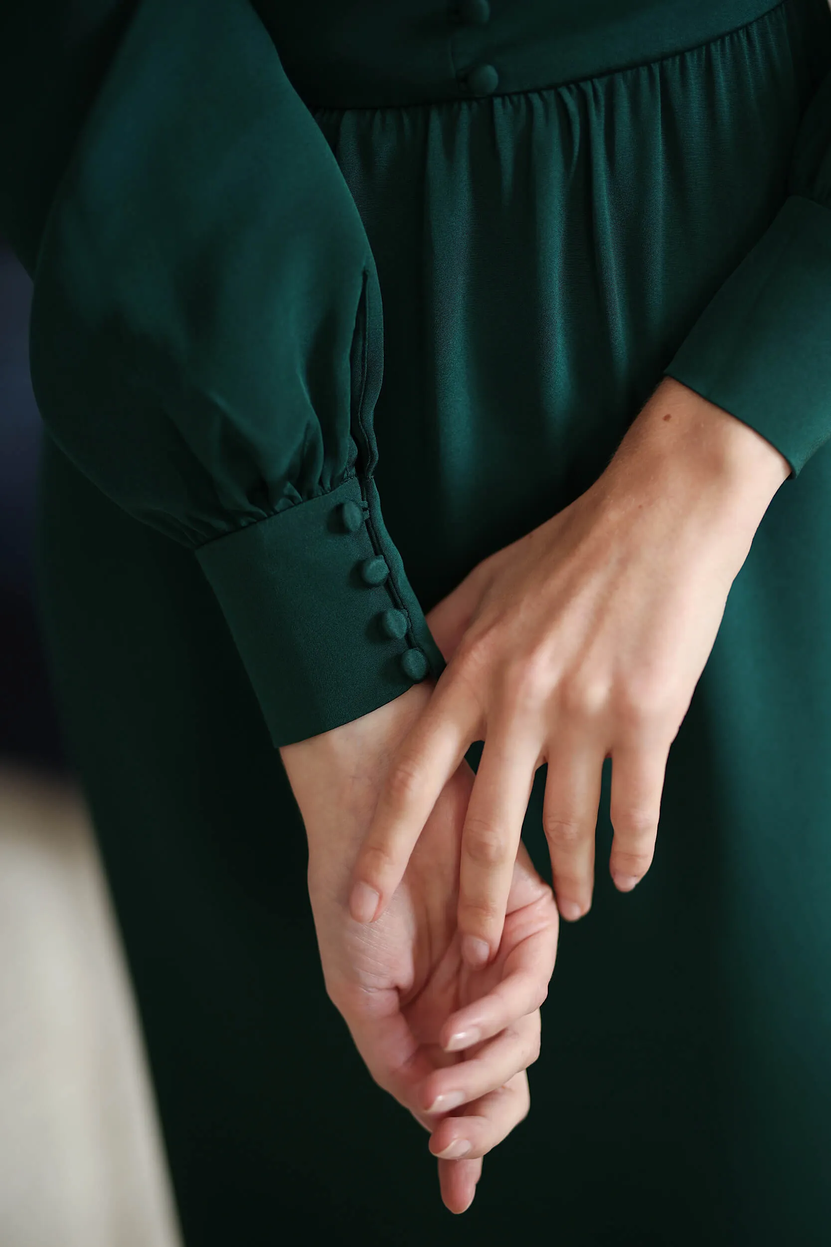 Rouge Silk Dress sold by GAALA product image thumbnail 5