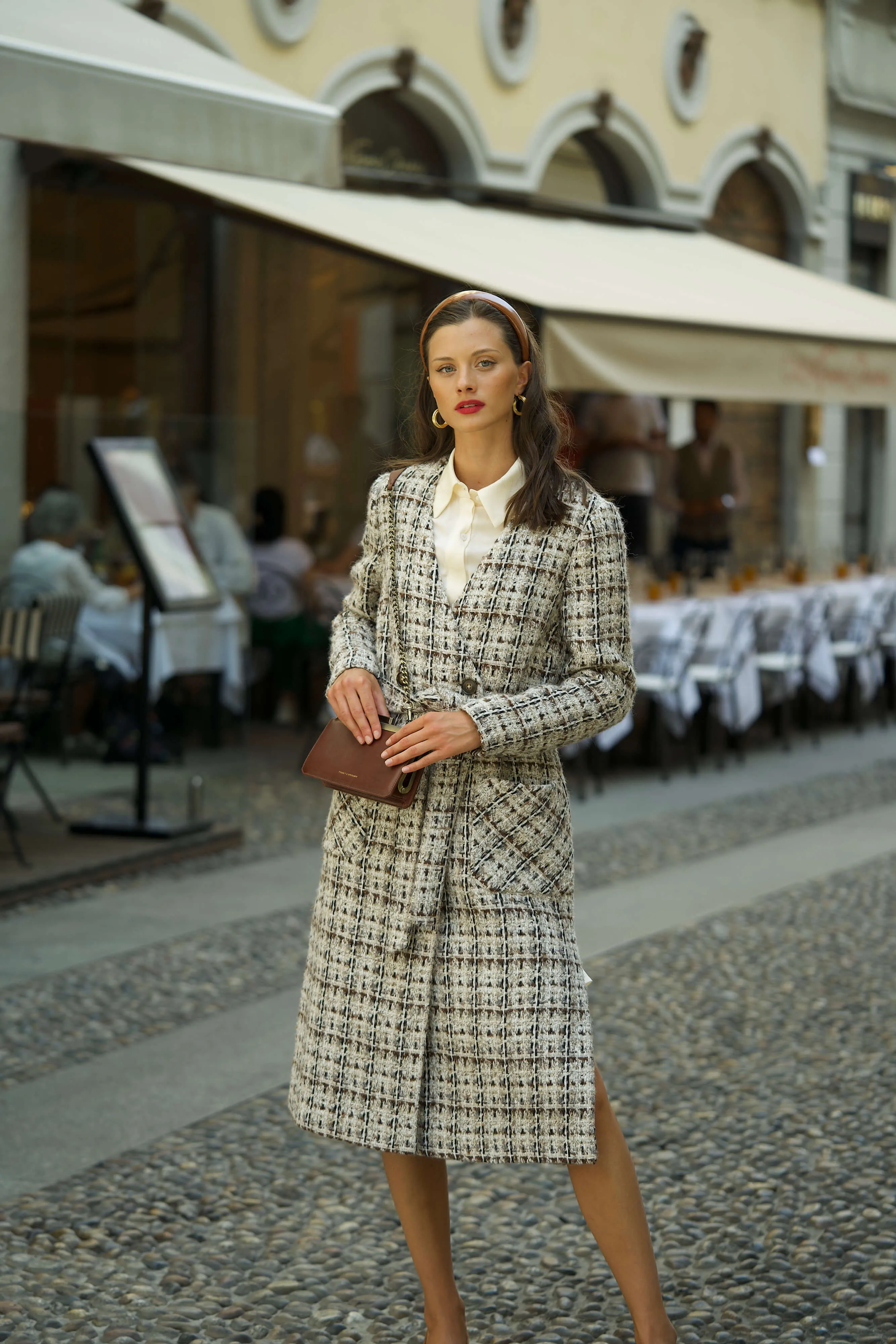 Blaire Plaid Coat sold by GAALA product image thumbnail 2
