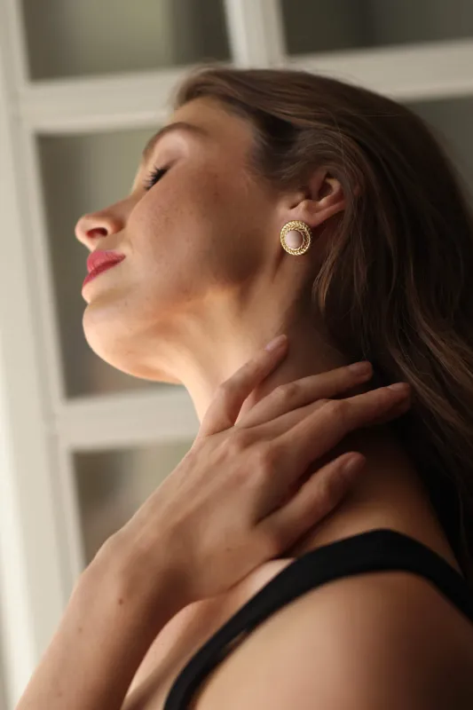 October Birthstone Earrings - Opal sold by GAALA