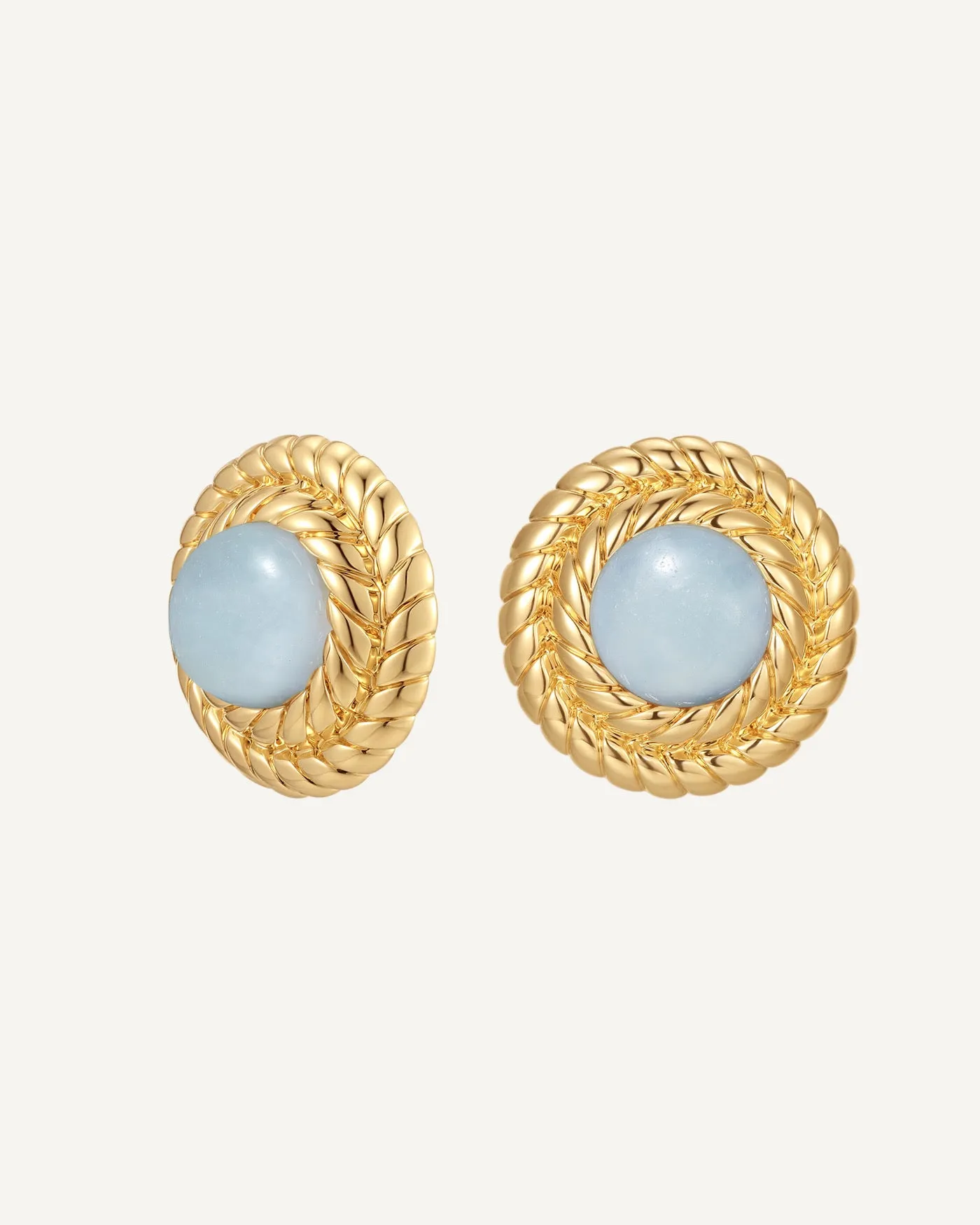 March Birthstone Earrings - Aquamarine sold by GAALA product image thumbnail 2