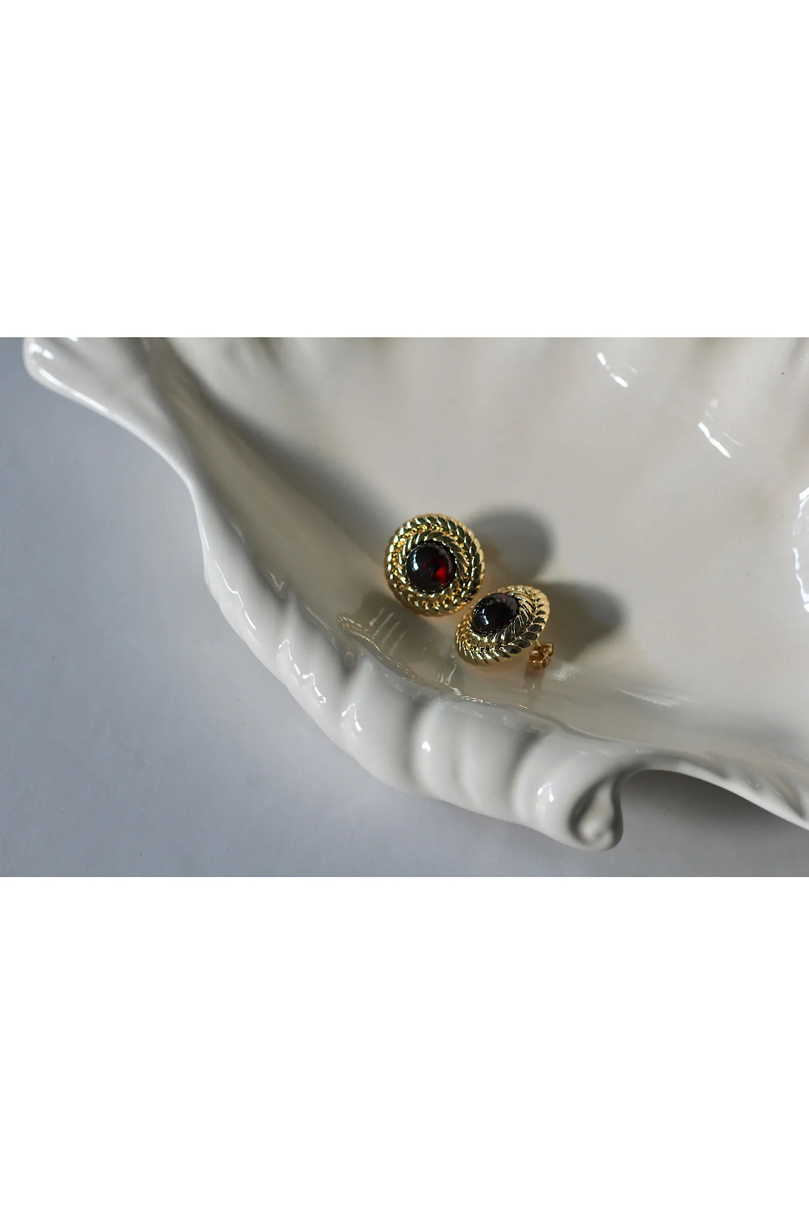 January Birthstone Earrings - Garnet sold by GAALA product image thumbnail 3