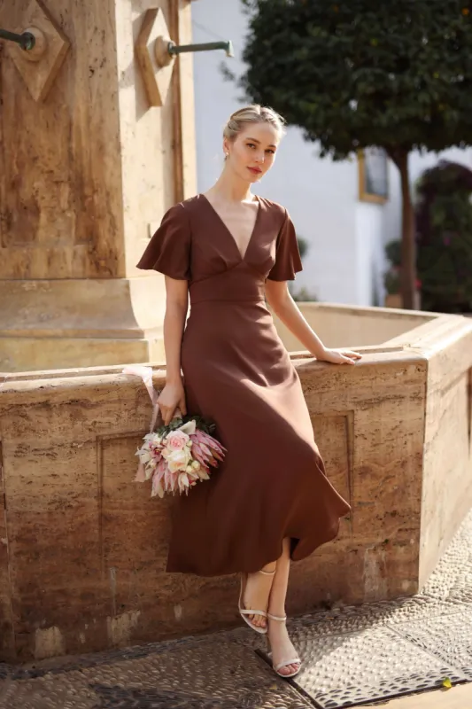 Coralie Silk Dress sold by GAALA