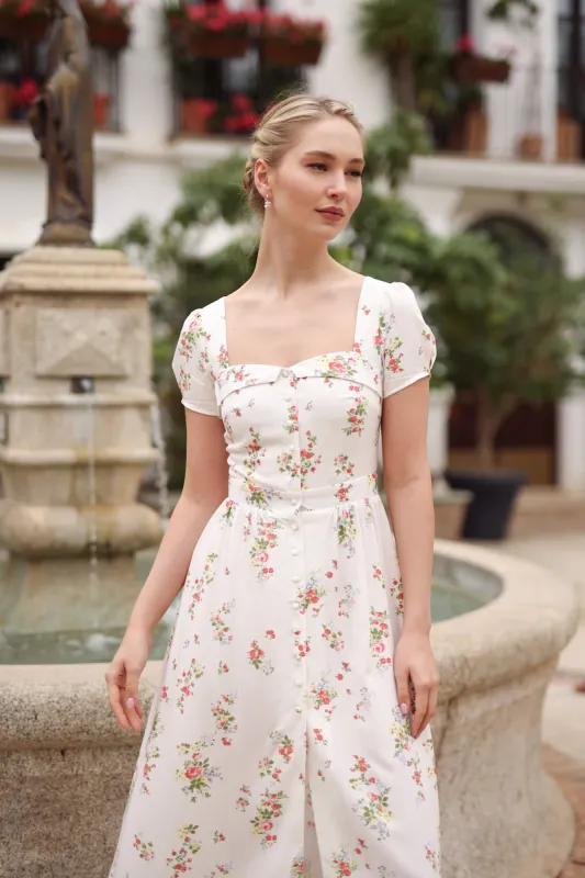 Estelle Button Down Dress sold by GAALA