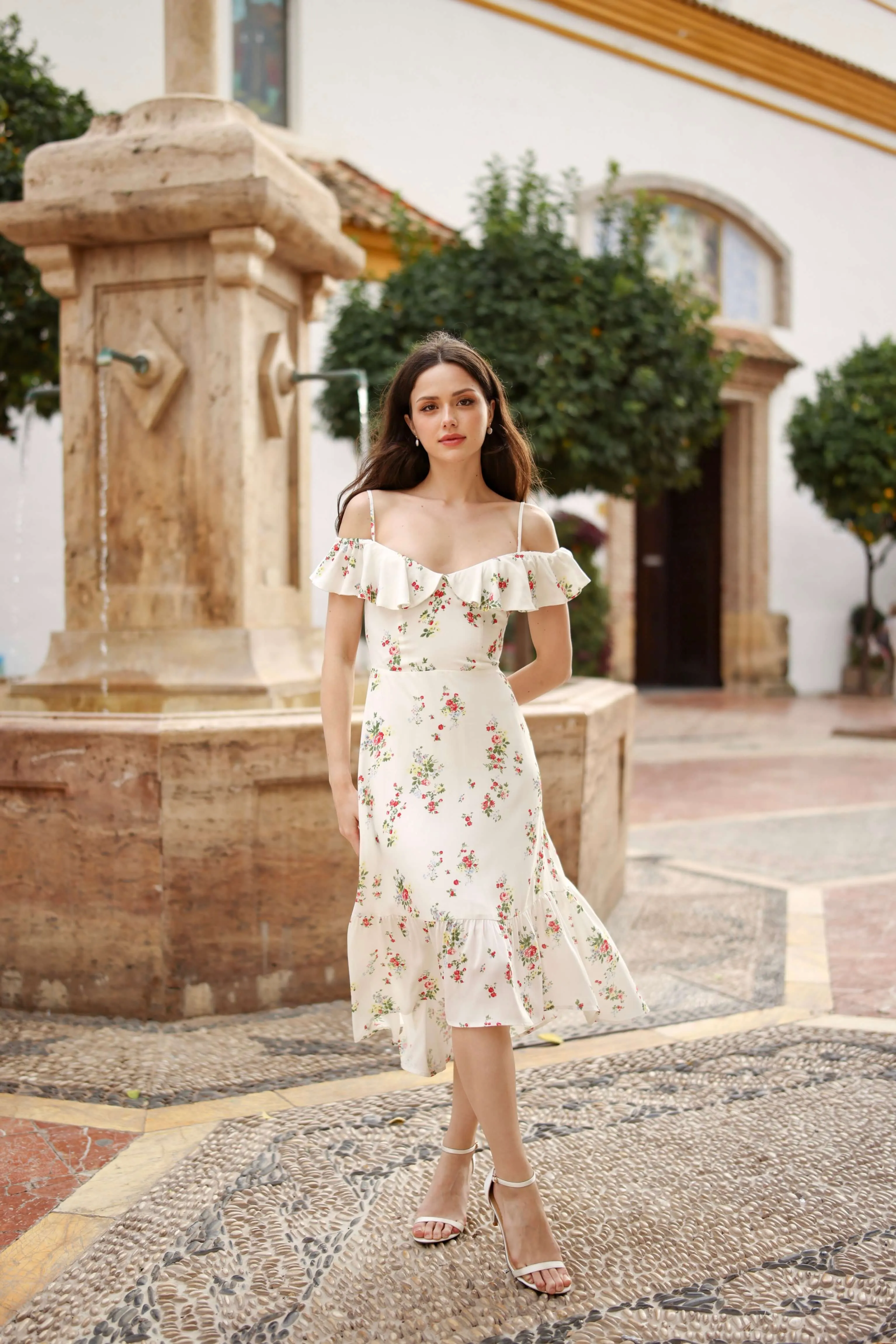 Elodie Ruffle Dress sold by GAALA product image thumbnail 5