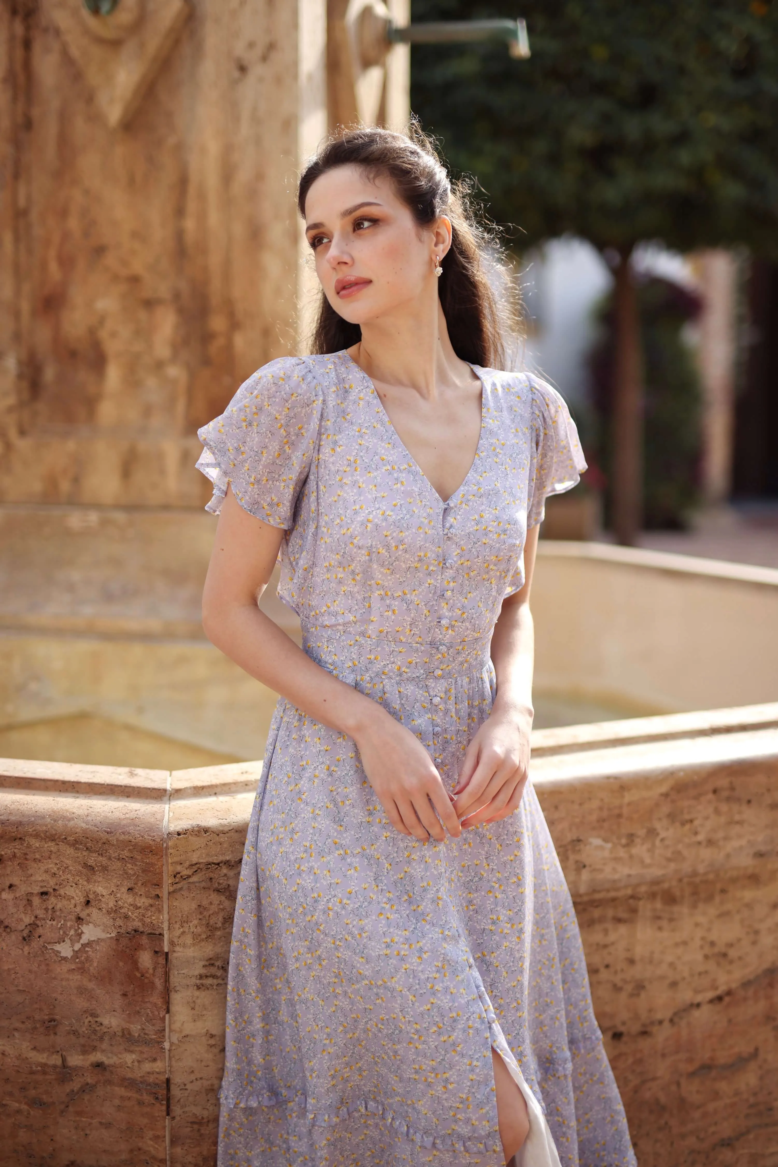 Caroline Button-Down Dress sold by GAALA product image thumbnail 4
