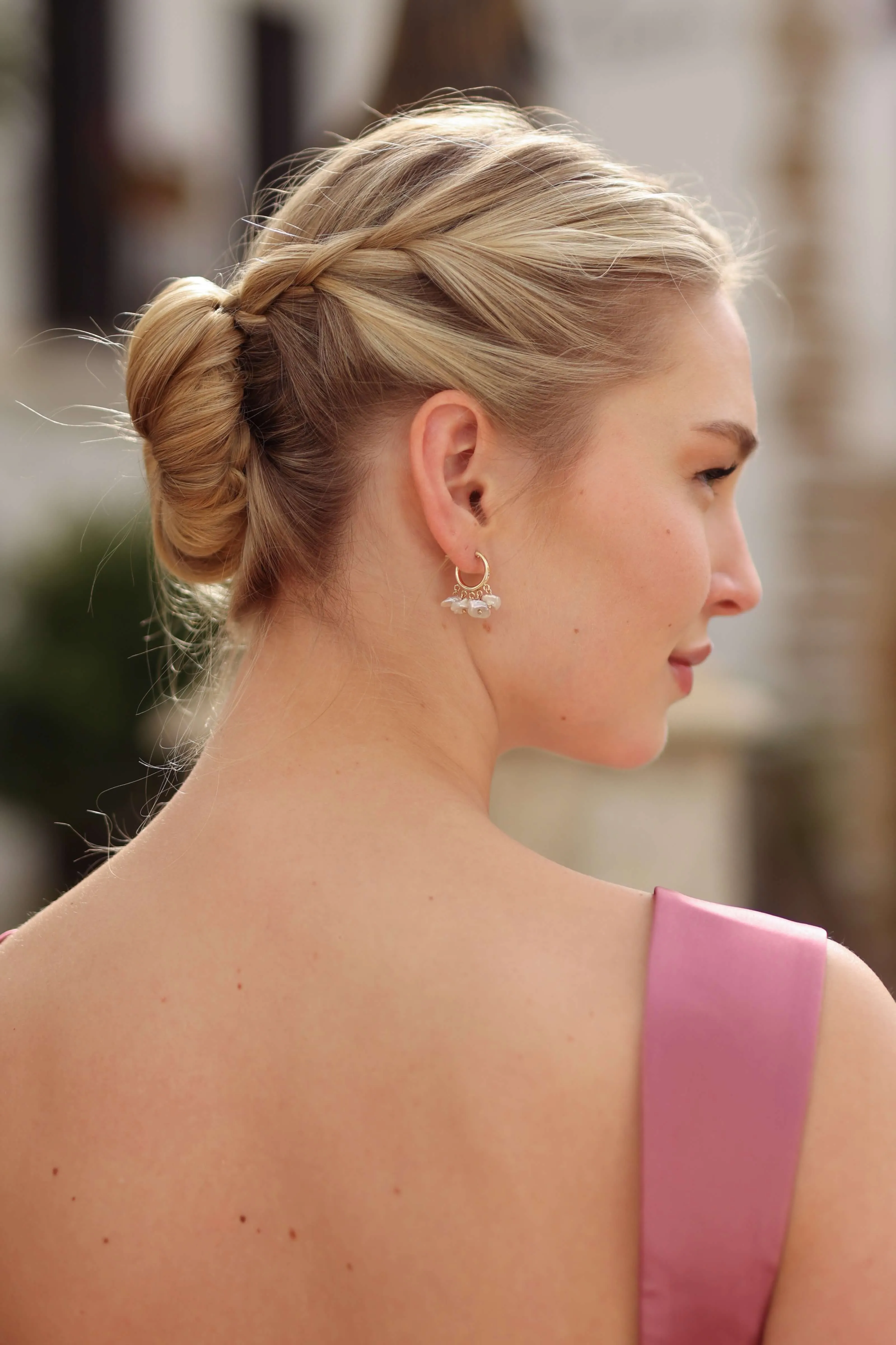 Faye Pearl Earrings sold by GAALA product image thumbnail 3