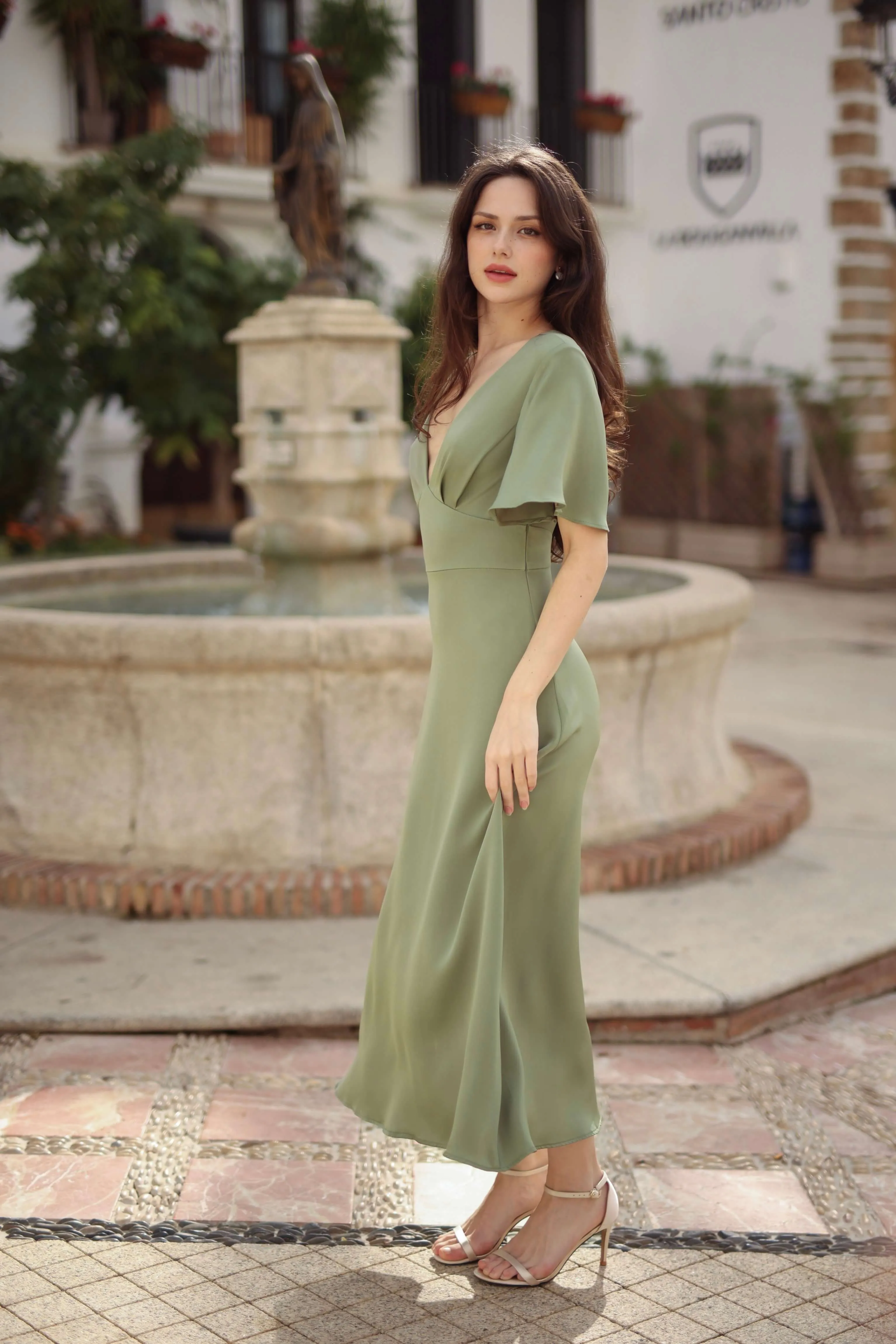 Coralie Silk Dress sold by GAALA product image thumbnail 4