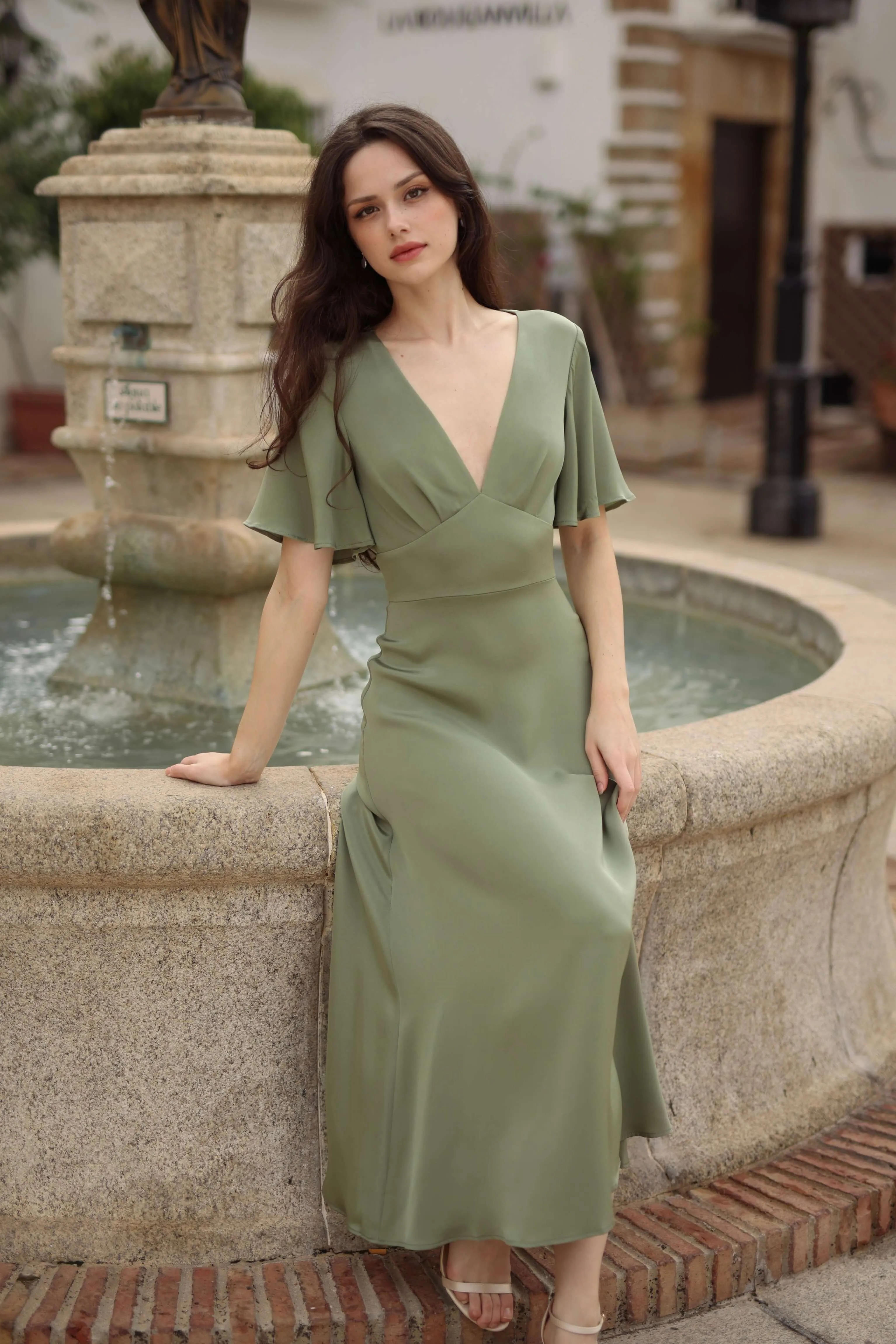 Coralie Silk Dress sold by GAALA product image thumbnail 5