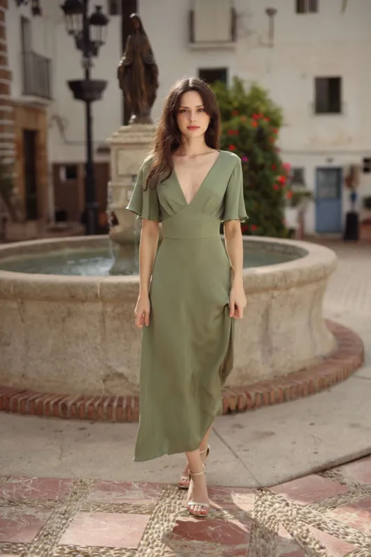 Coralie Silk Dress sold by GAALA