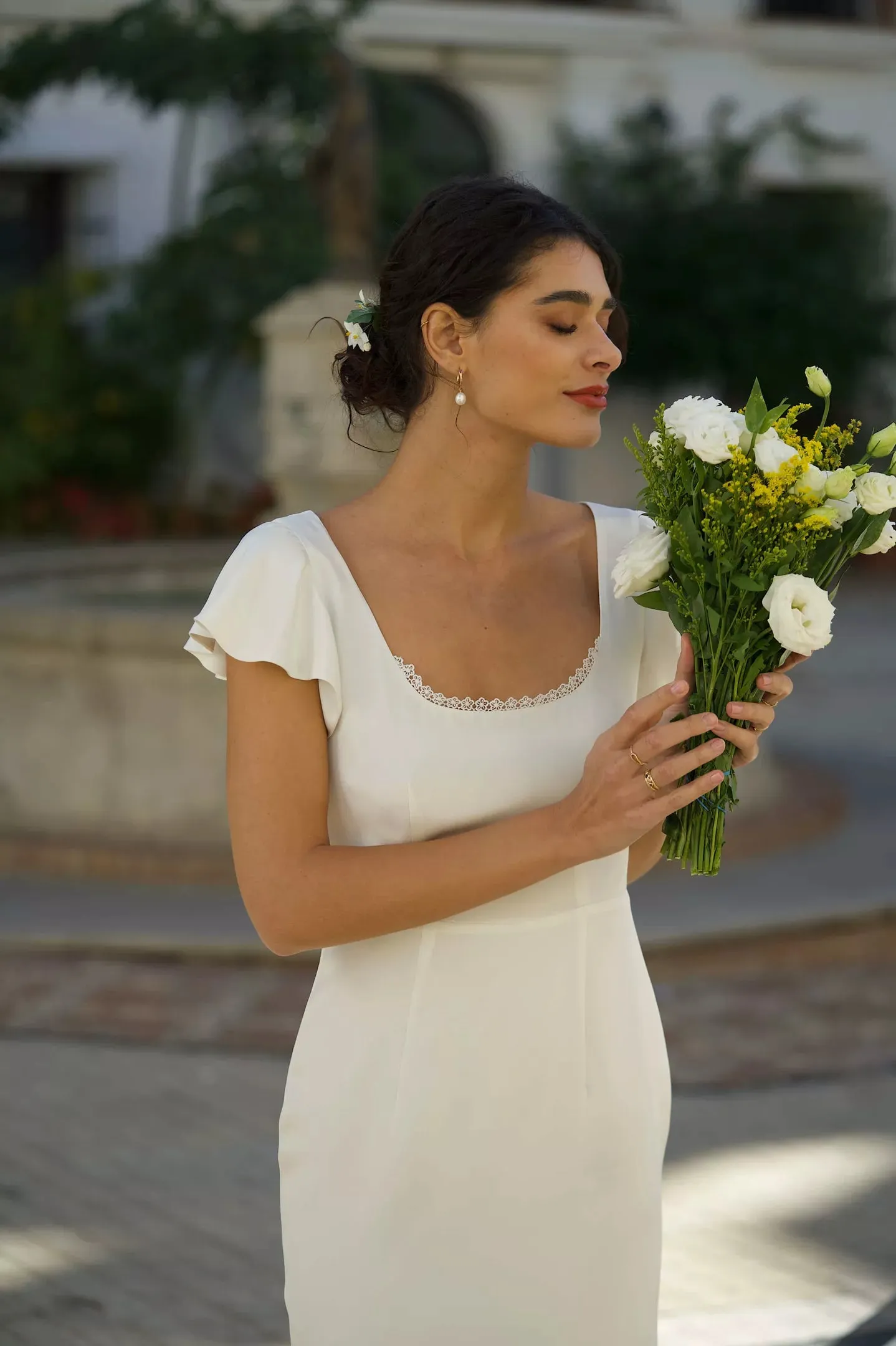 Rowena Ruffle Dress sold by GAALA product image thumbnail 3