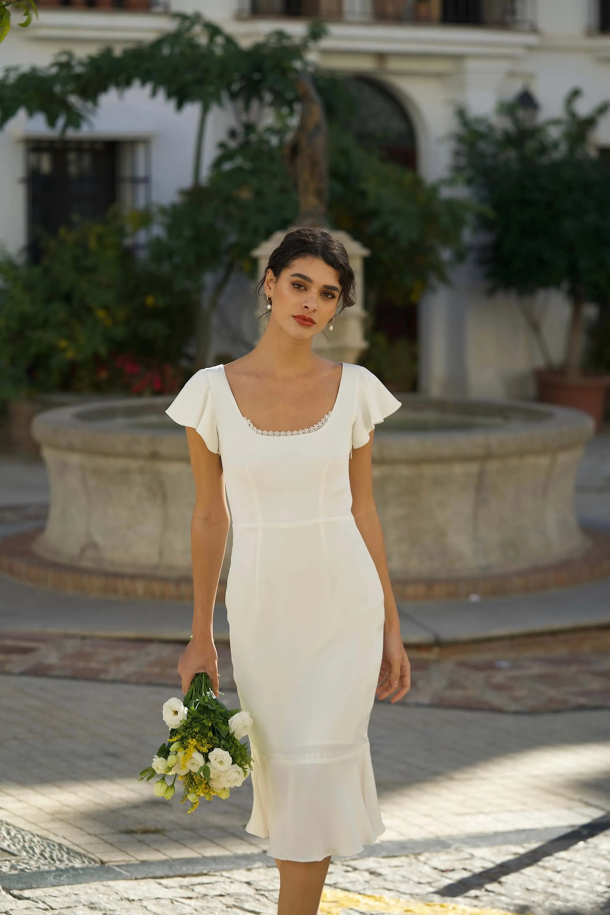 Rowena Ruffle Dress sold by GAALA product image thumbnail 2