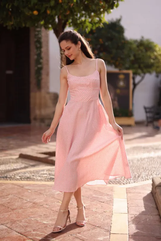 Antonia Linen Dress sold by GAALA