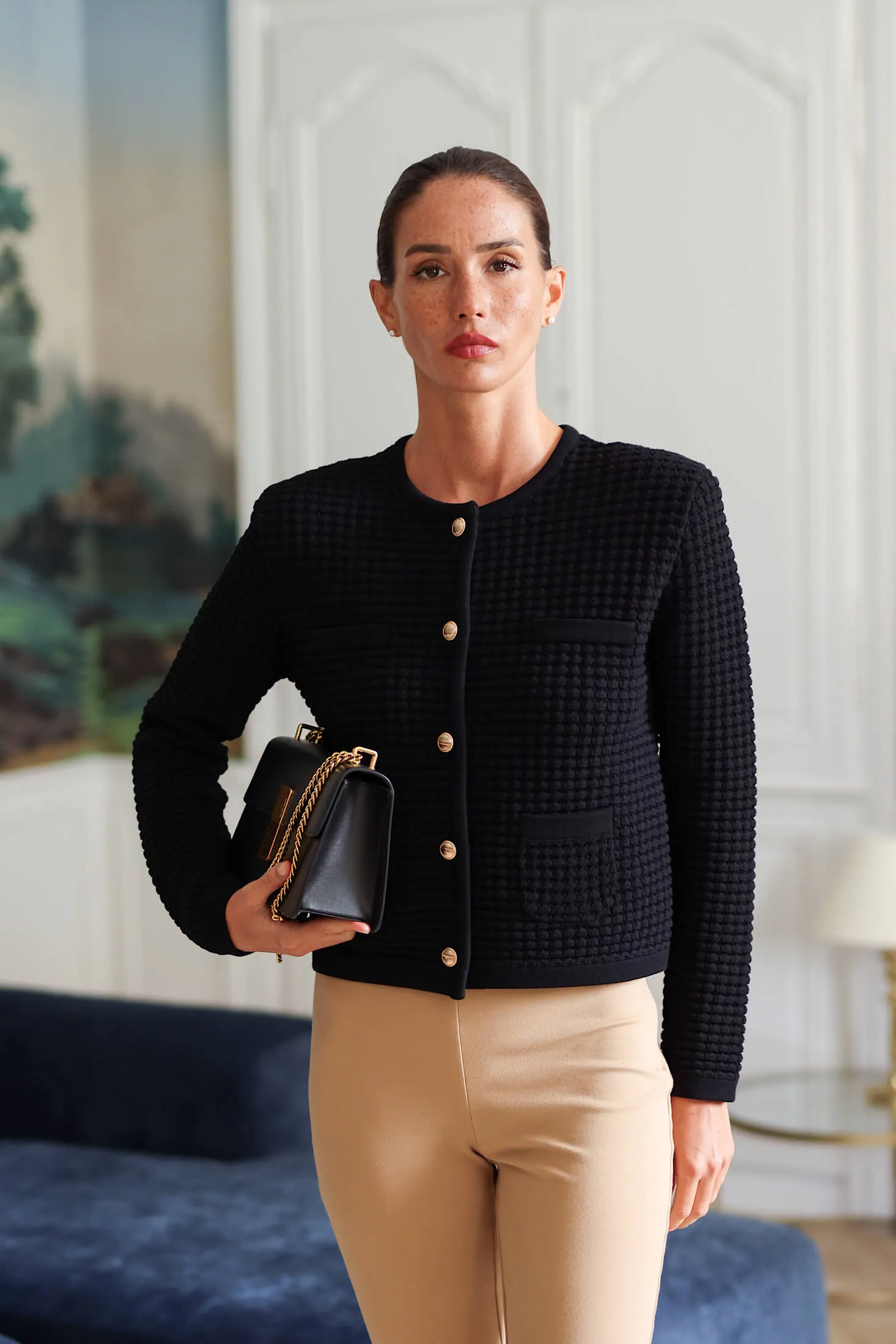 Margery Ecovero Knit Jacket sold by GAALA product image thumbnail 2