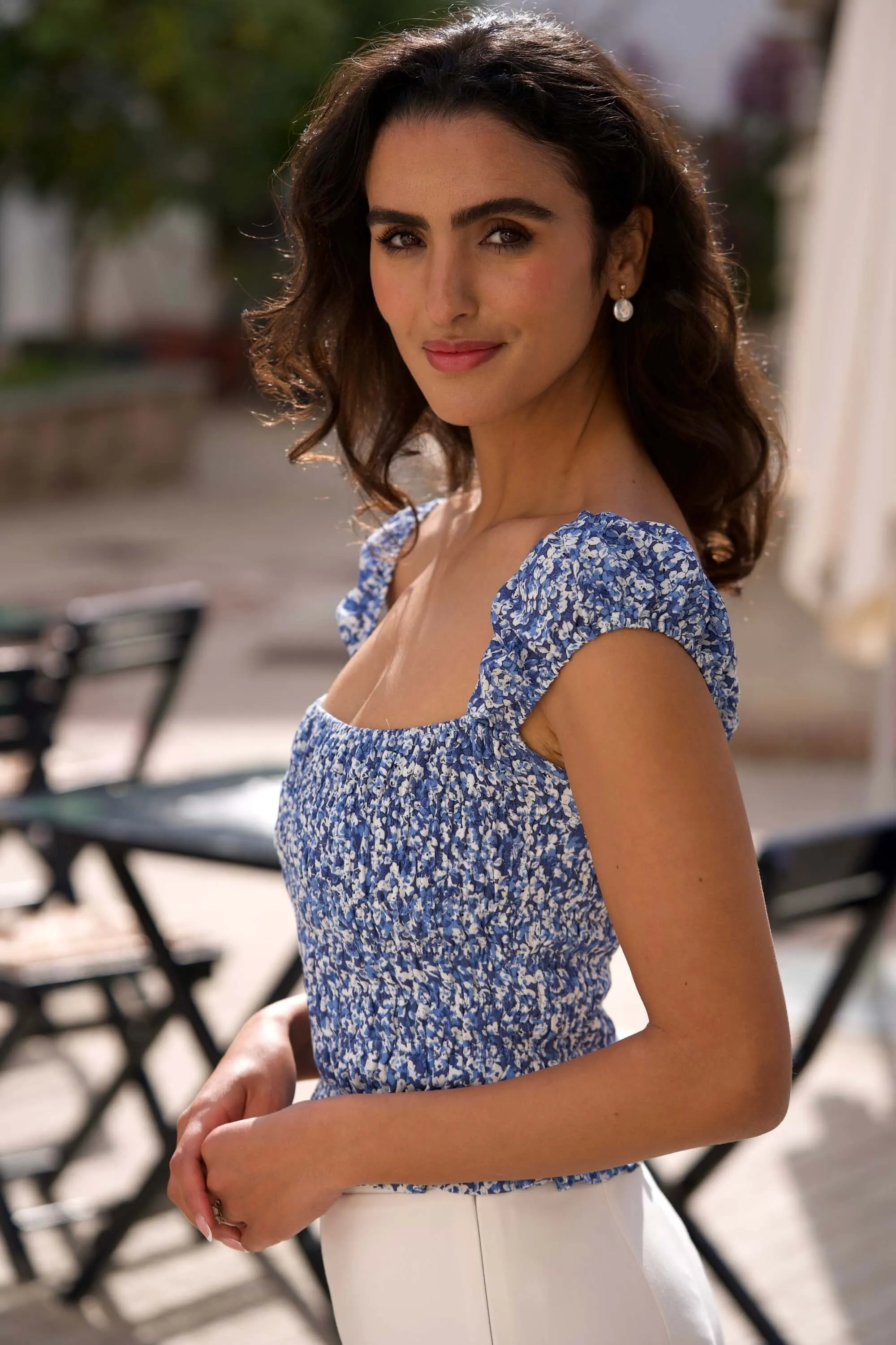 Lucy Smocked Top sold by GAALA product image thumbnail 4