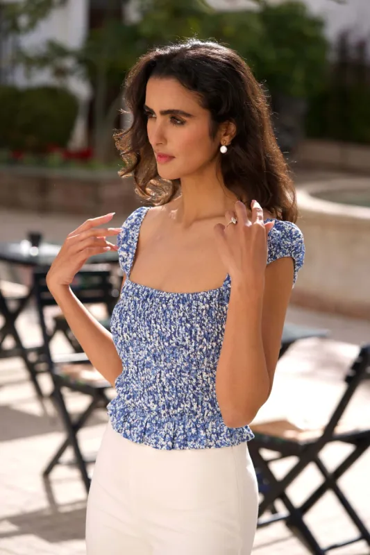 Lucy Smocked Top made by GAALA