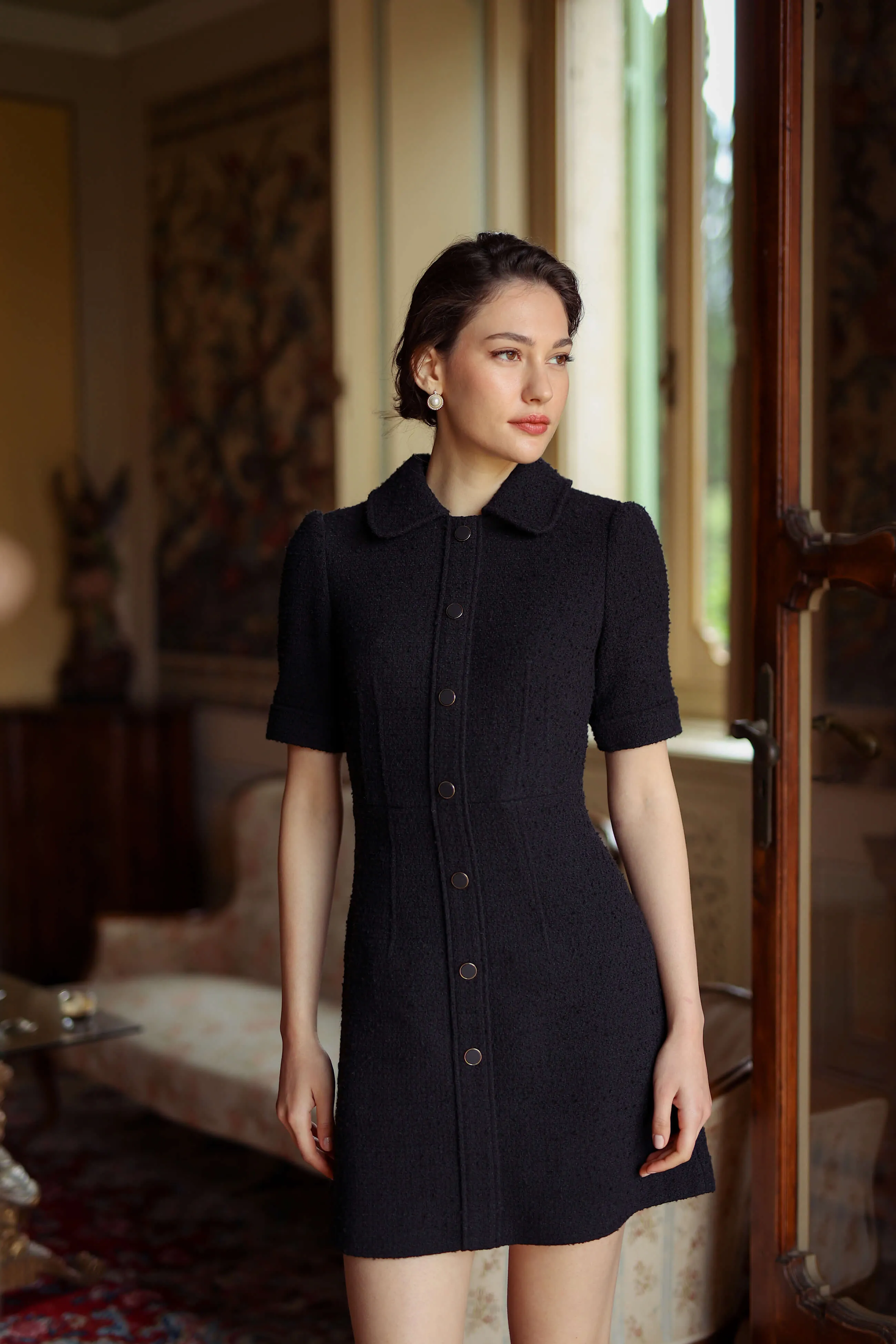Cecilia Tweed Dress sold by GAALA product image thumbnail 2