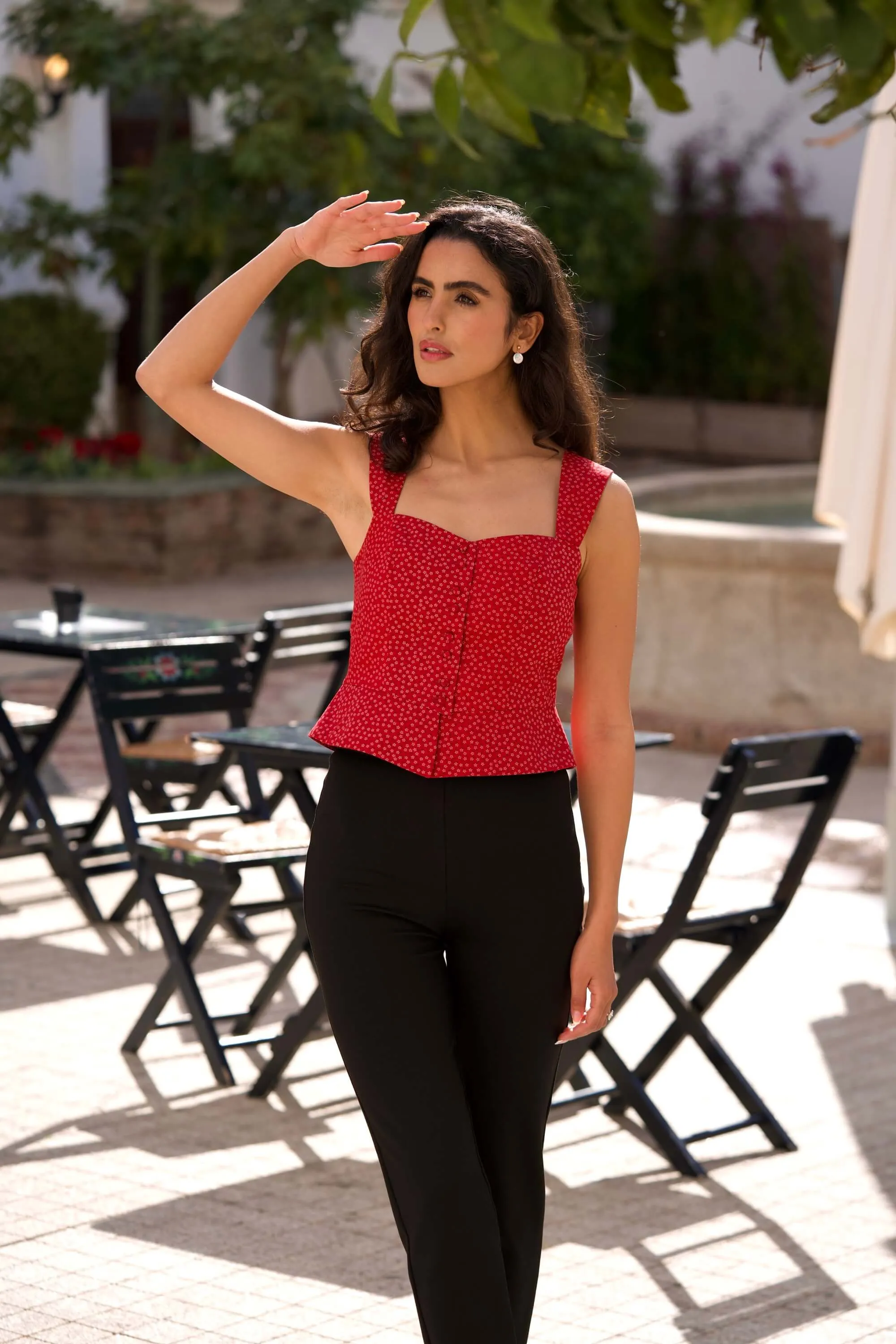 Nayla Cotton Top sold by GAALA product image thumbnail 2