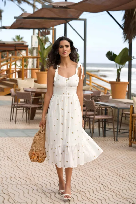 Stephanie Cotton Dress sold by GAALA