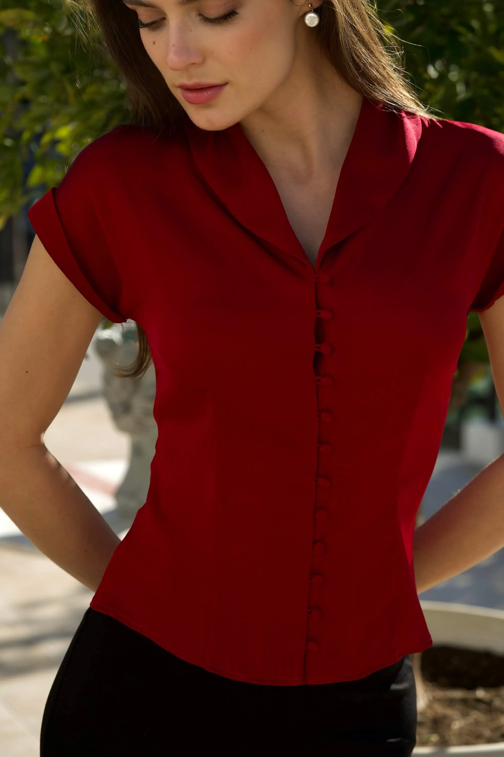 Mirielle Silk Blouse sold by GAALA product image thumbnail 4