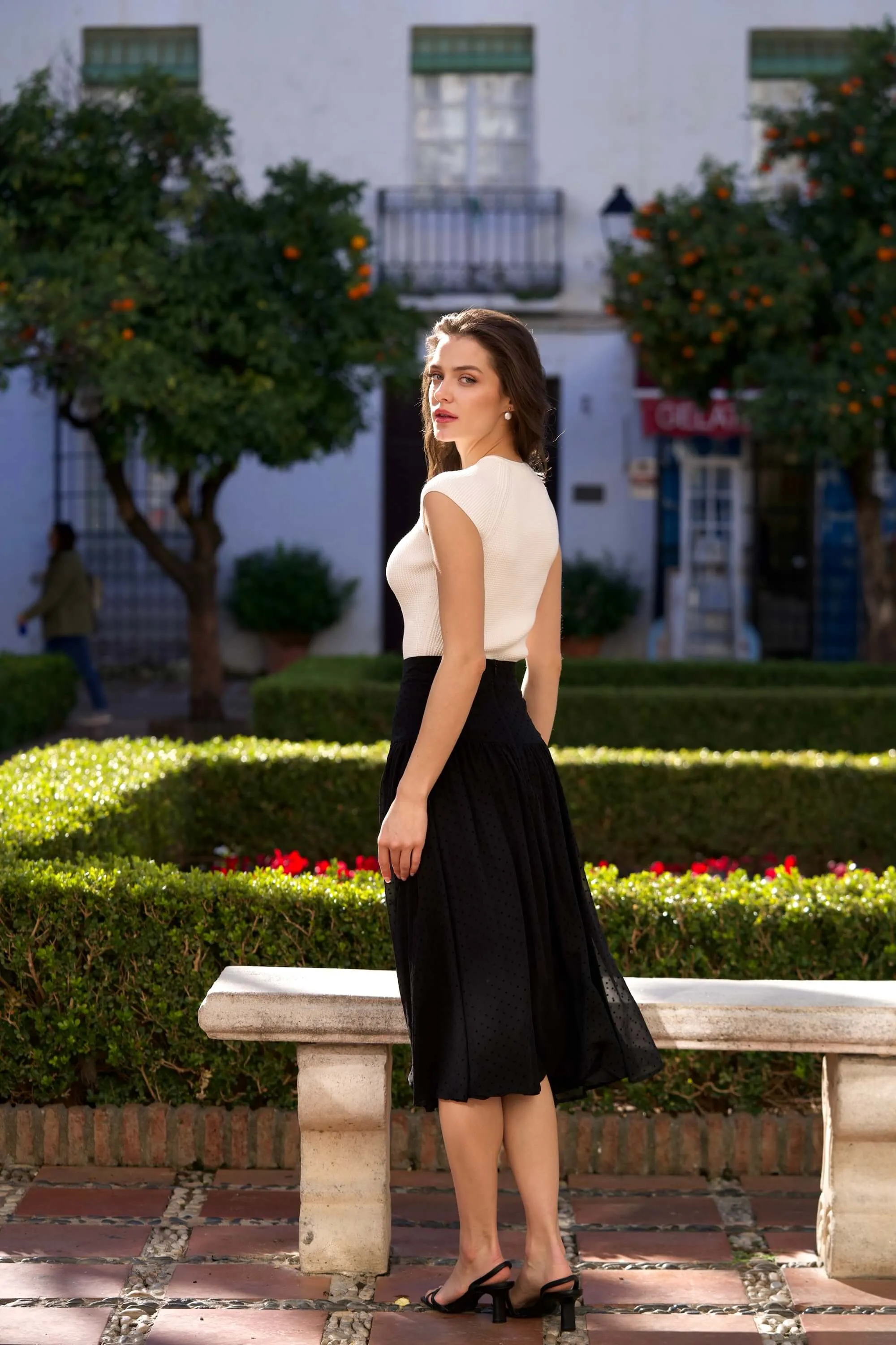 Cordelia Midi Skirt sold by GAALA product image thumbnail 4