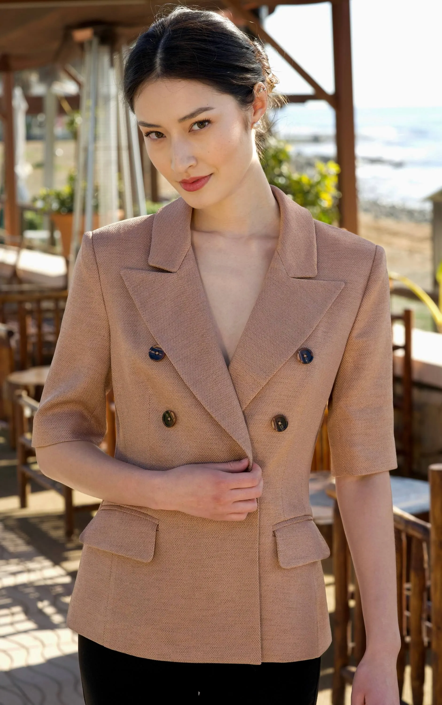 Emerson Tweed Jacket sold by GAALA product image thumbnail 2