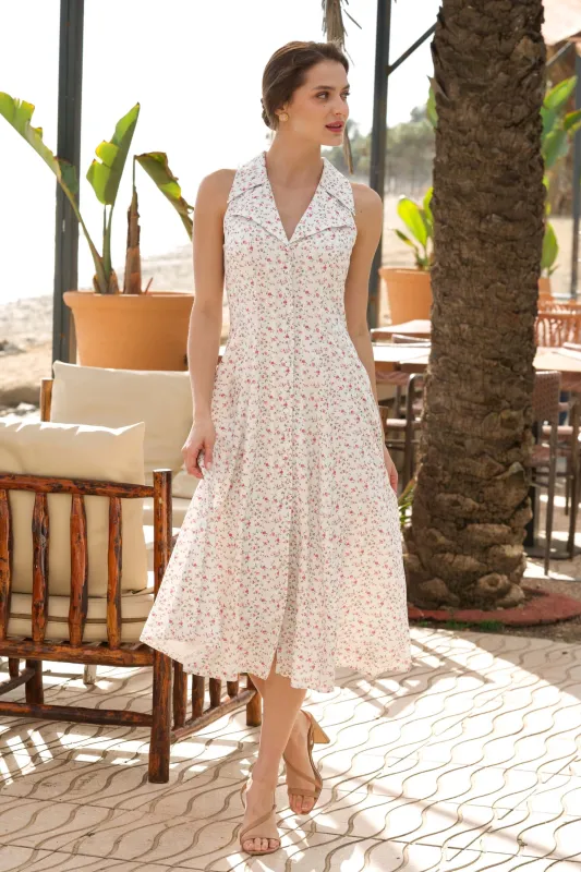 Clarice Halter Top Dress made by GAALA