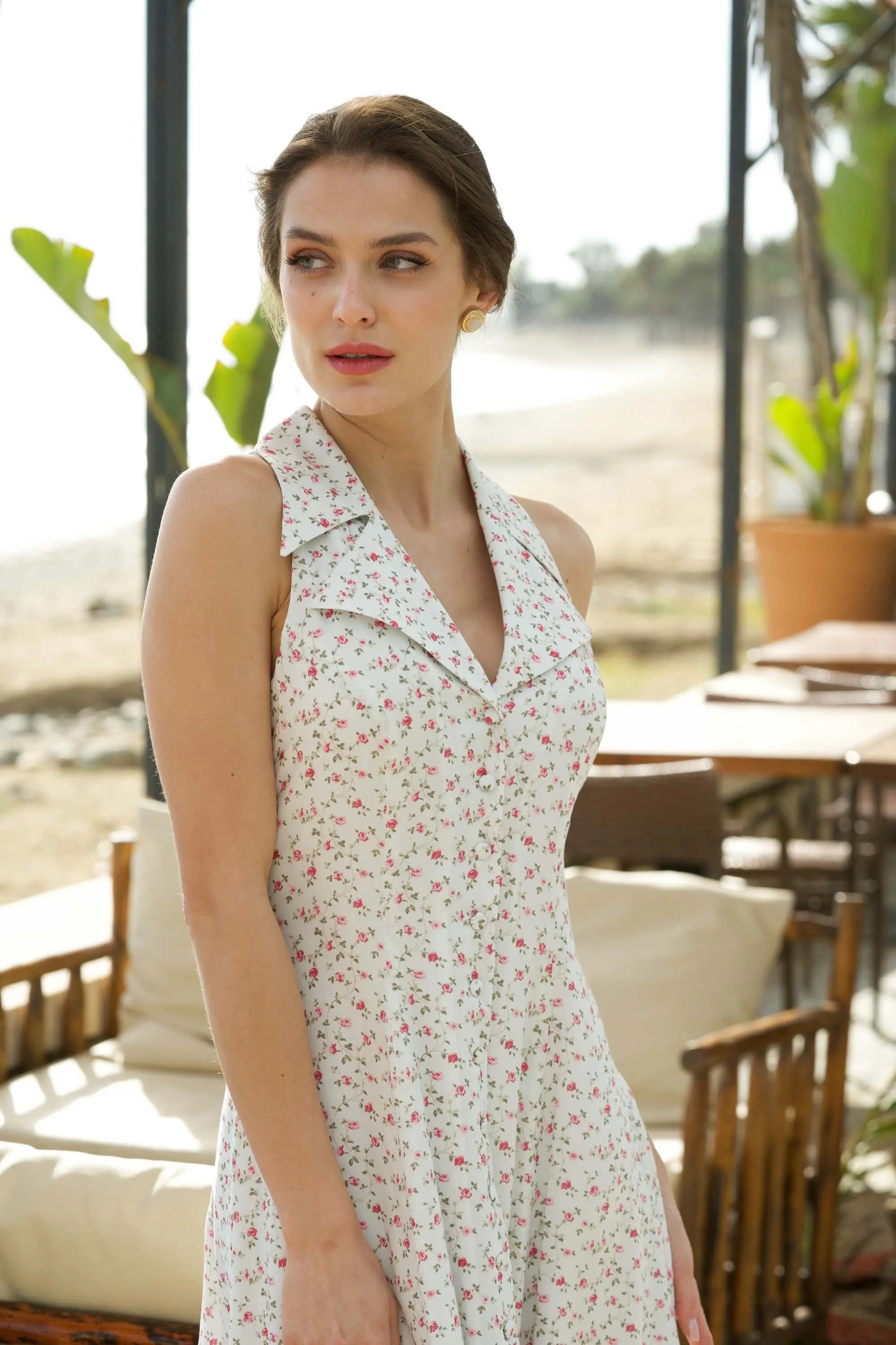 Clarice Halter Top Dress sold by GAALA product image thumbnail 5