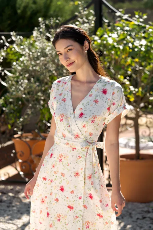 Melissa Wrap Dress sold by GAALA