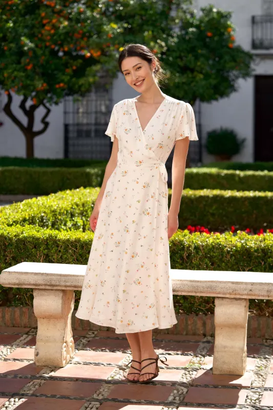 Arlette Wrap Dress sold by GAALA