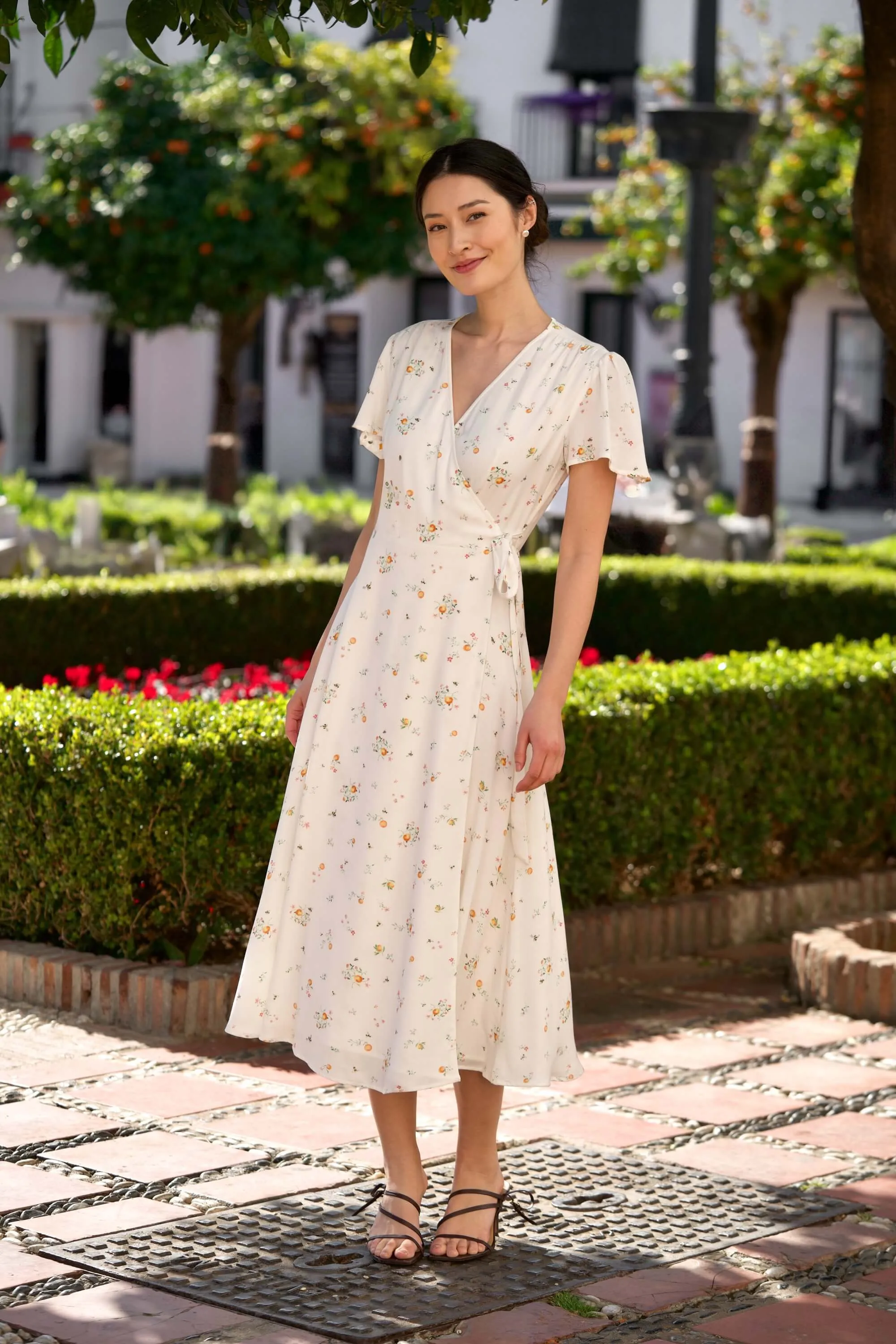 Arlette Wrap Dress sold by GAALA product image thumbnail 2