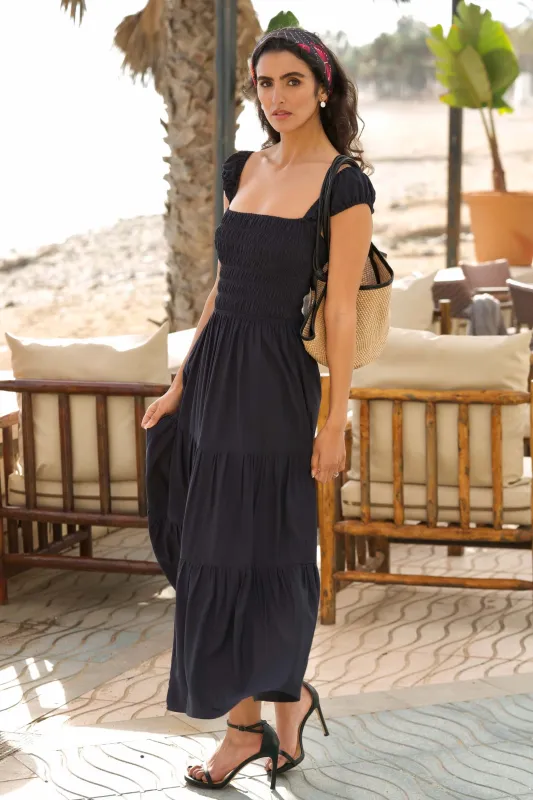 Lucette Smocked Dress sold by GAALA