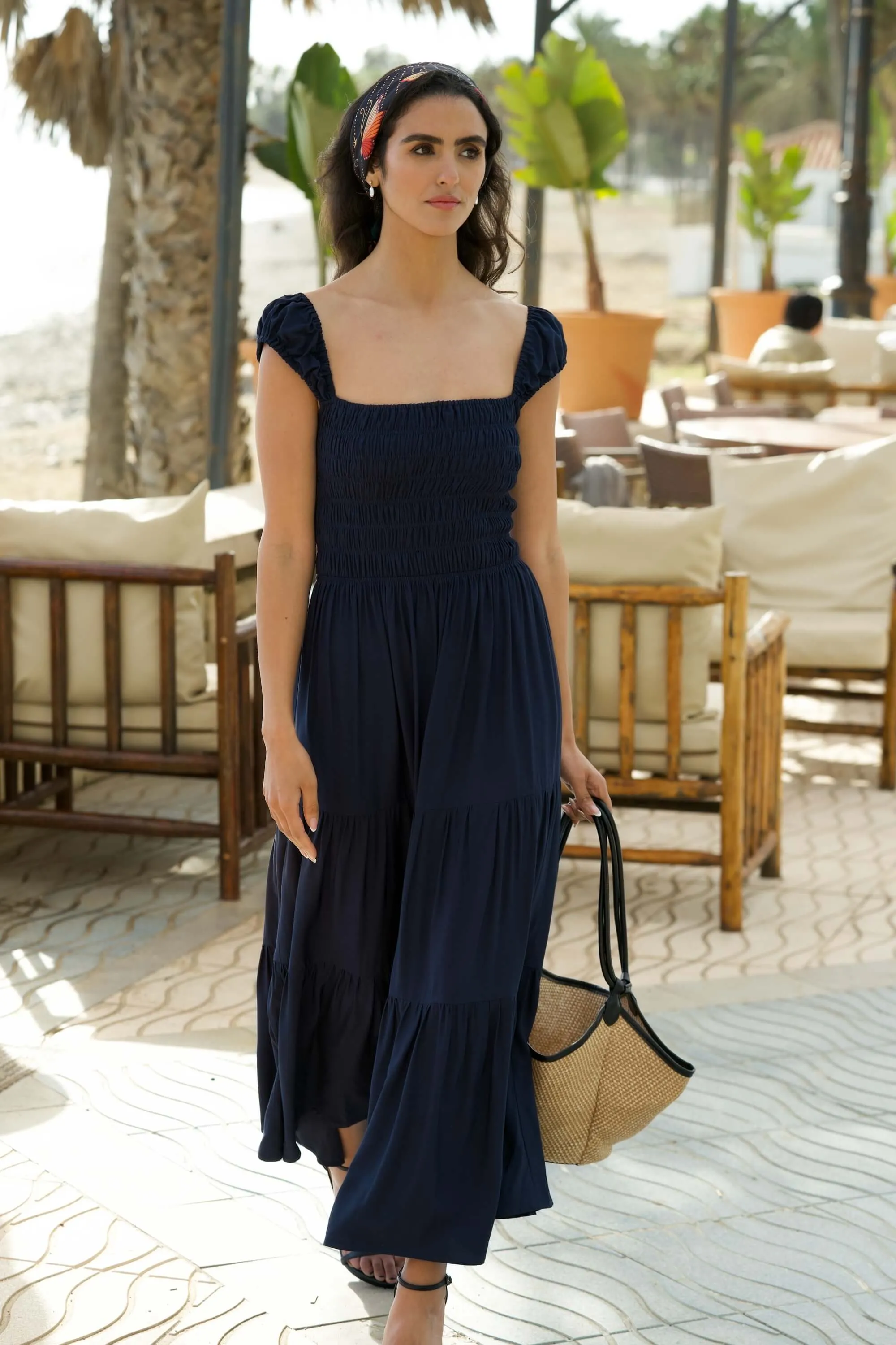 Lucette Smocked Dress sold by GAALA product image thumbnail 2