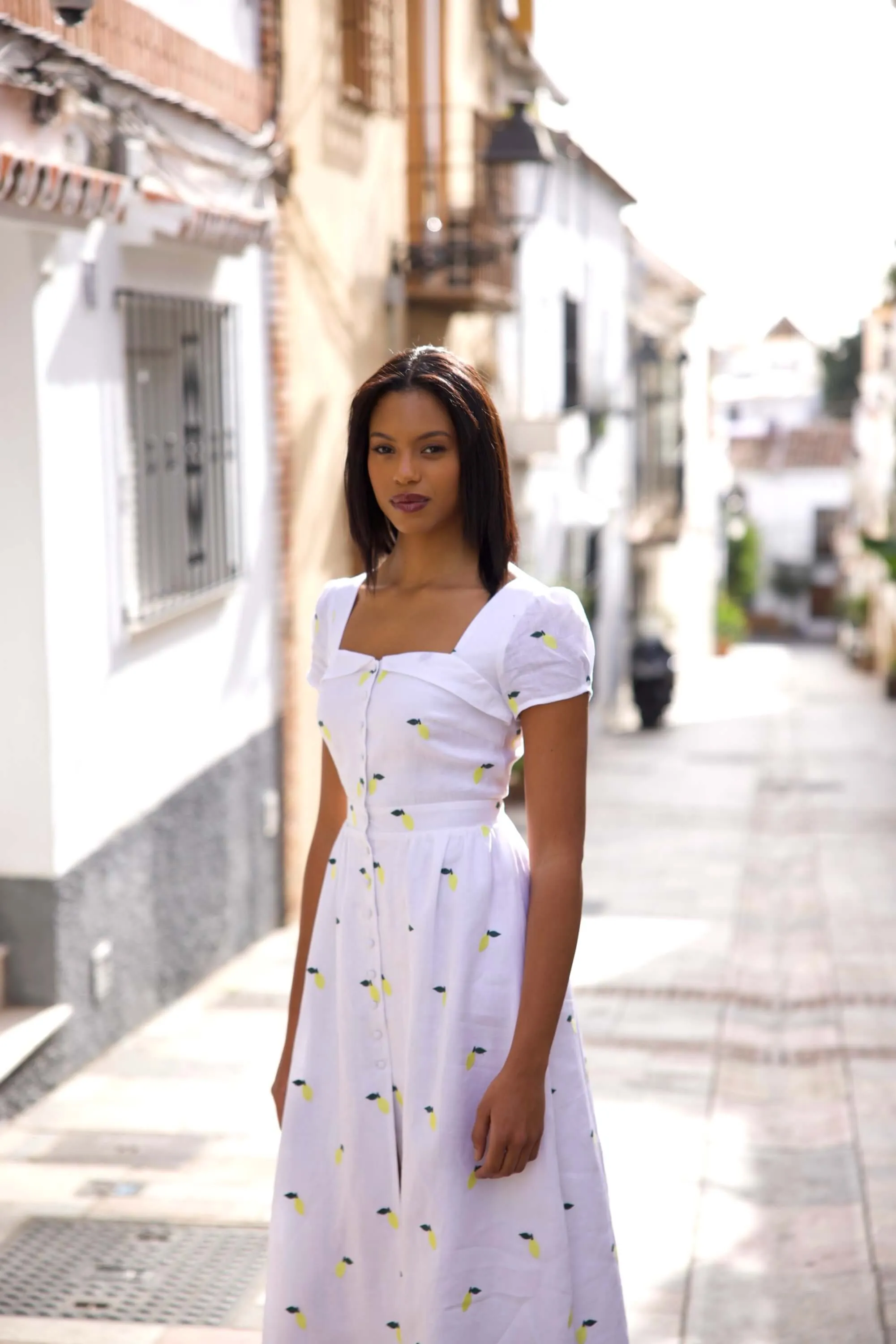 Estelle Linen Dress sold by GAALA product image thumbnail 4