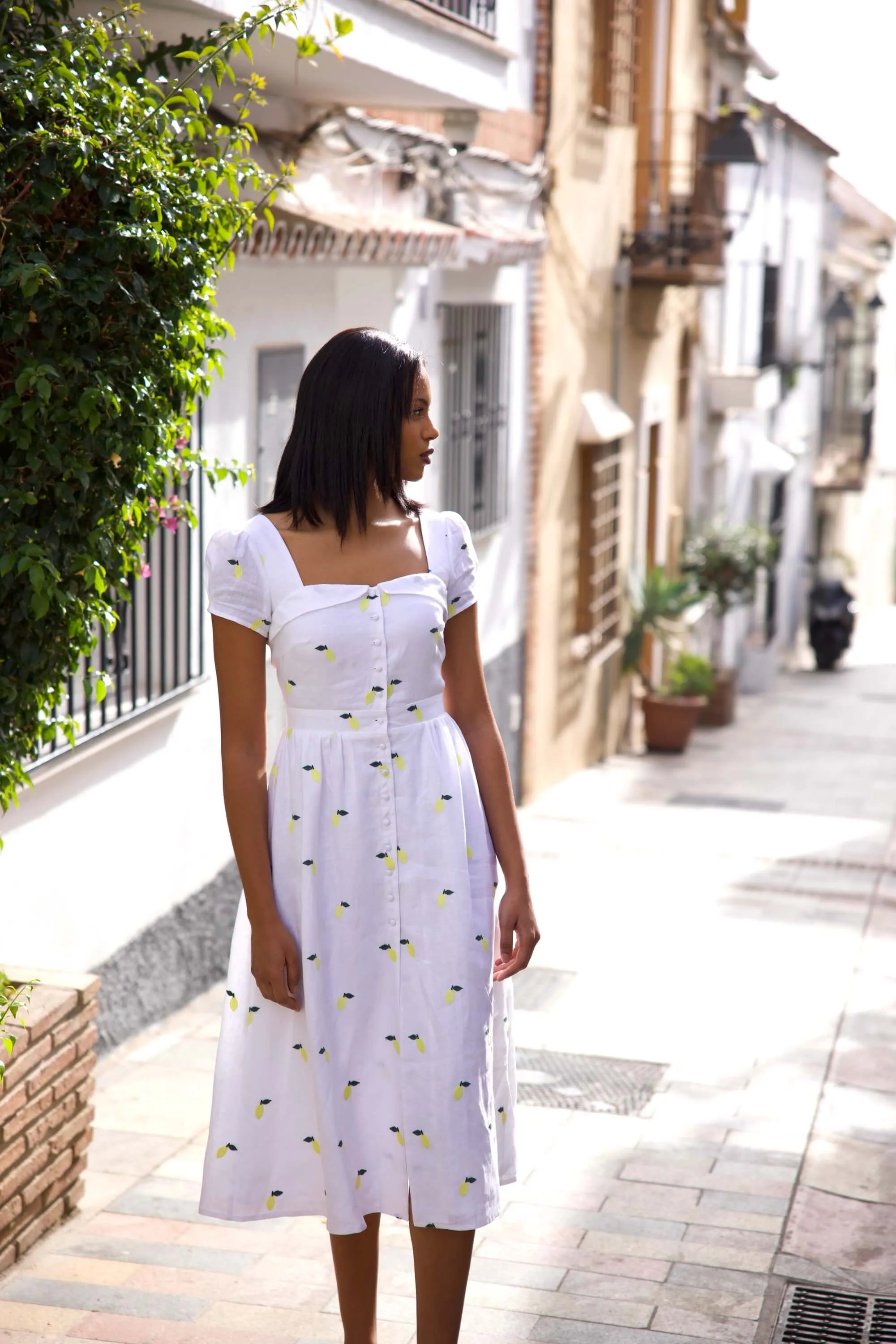 Estelle Linen Dress sold by GAALA product image thumbnail 3