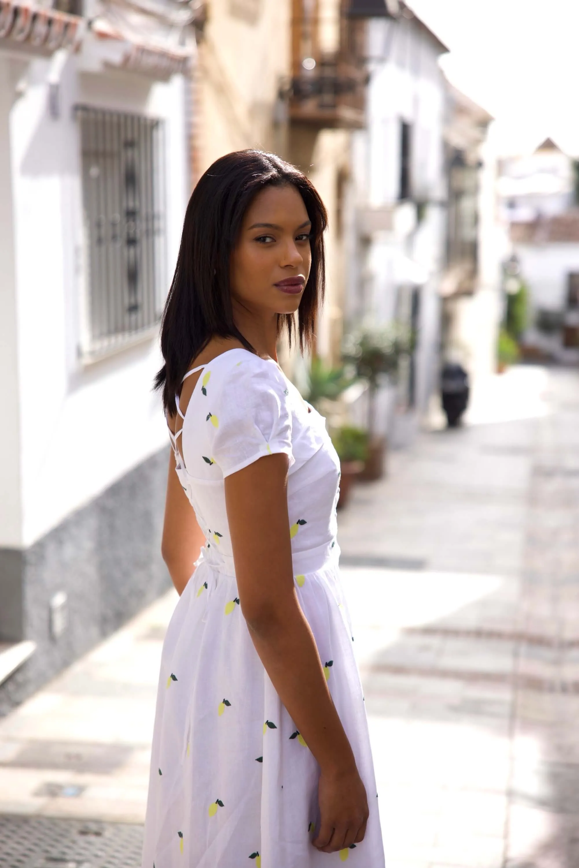 Estelle Linen Dress sold by GAALA product image thumbnail 5