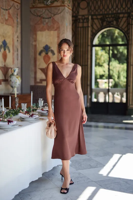 Noemie Slip Dress sold by GAALA
