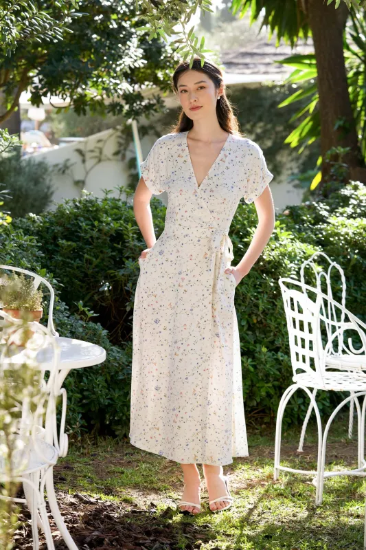 Melissa Wrap Dress sold by GAALA