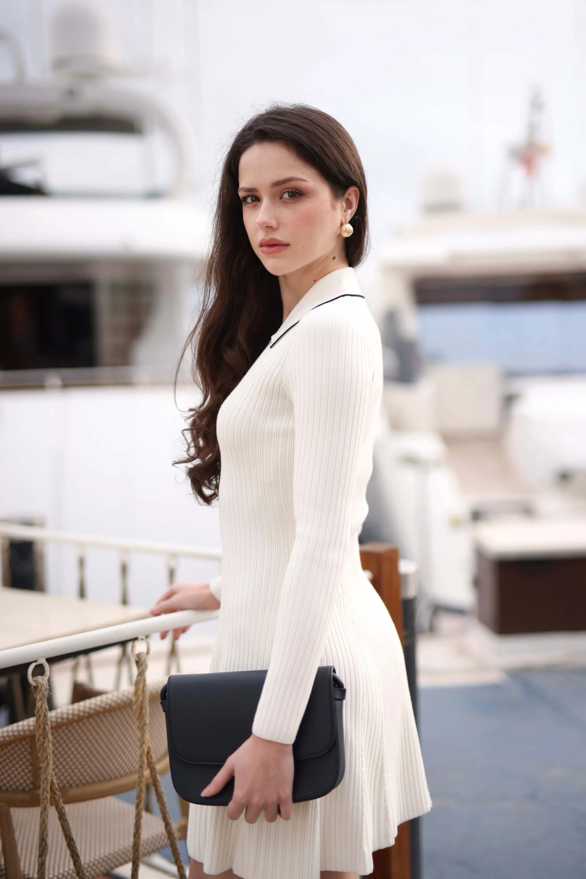 Albina Knit Dress sold by GAALA product image thumbnail 5