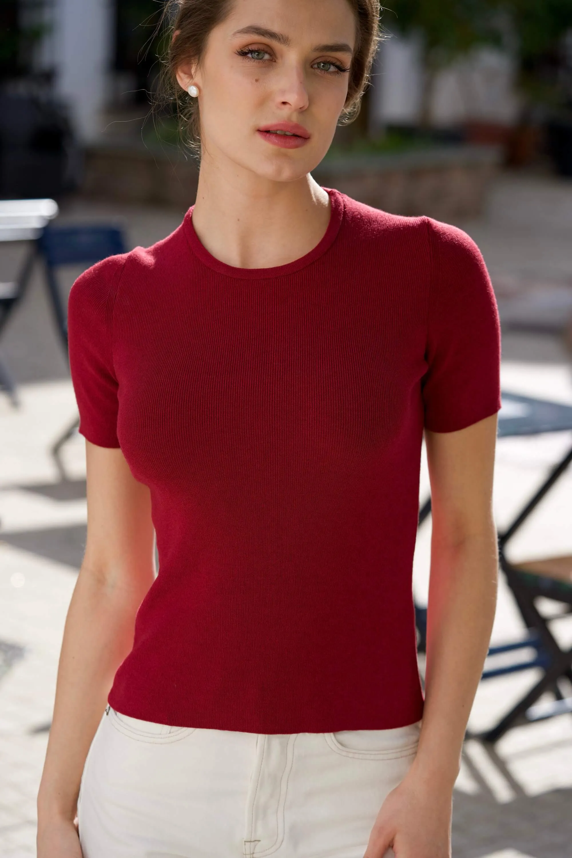 Henrietta Knit Top sold by GAALA product image thumbnail 3