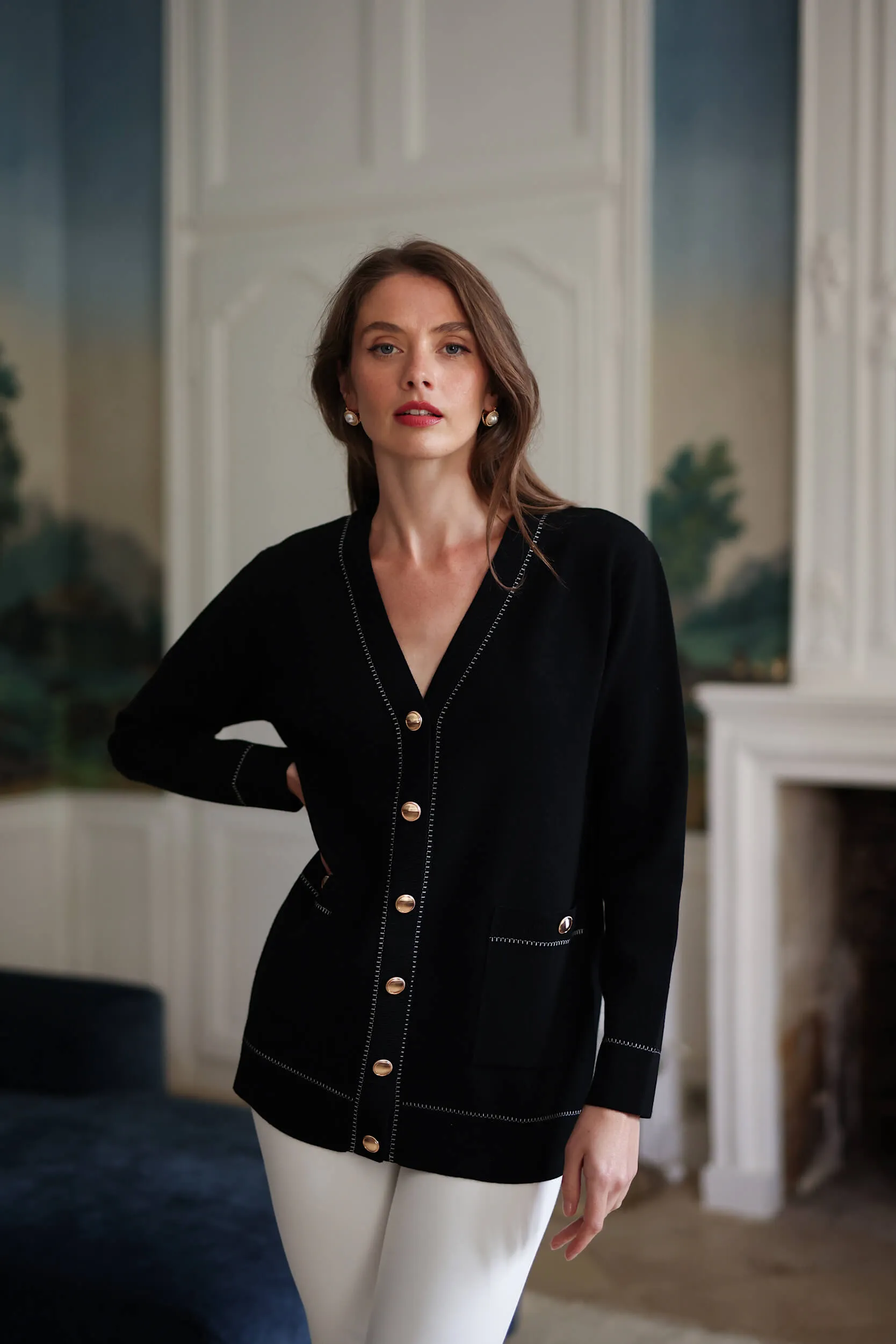 Thea Long Cardigan sold by GAALA product image thumbnail 2