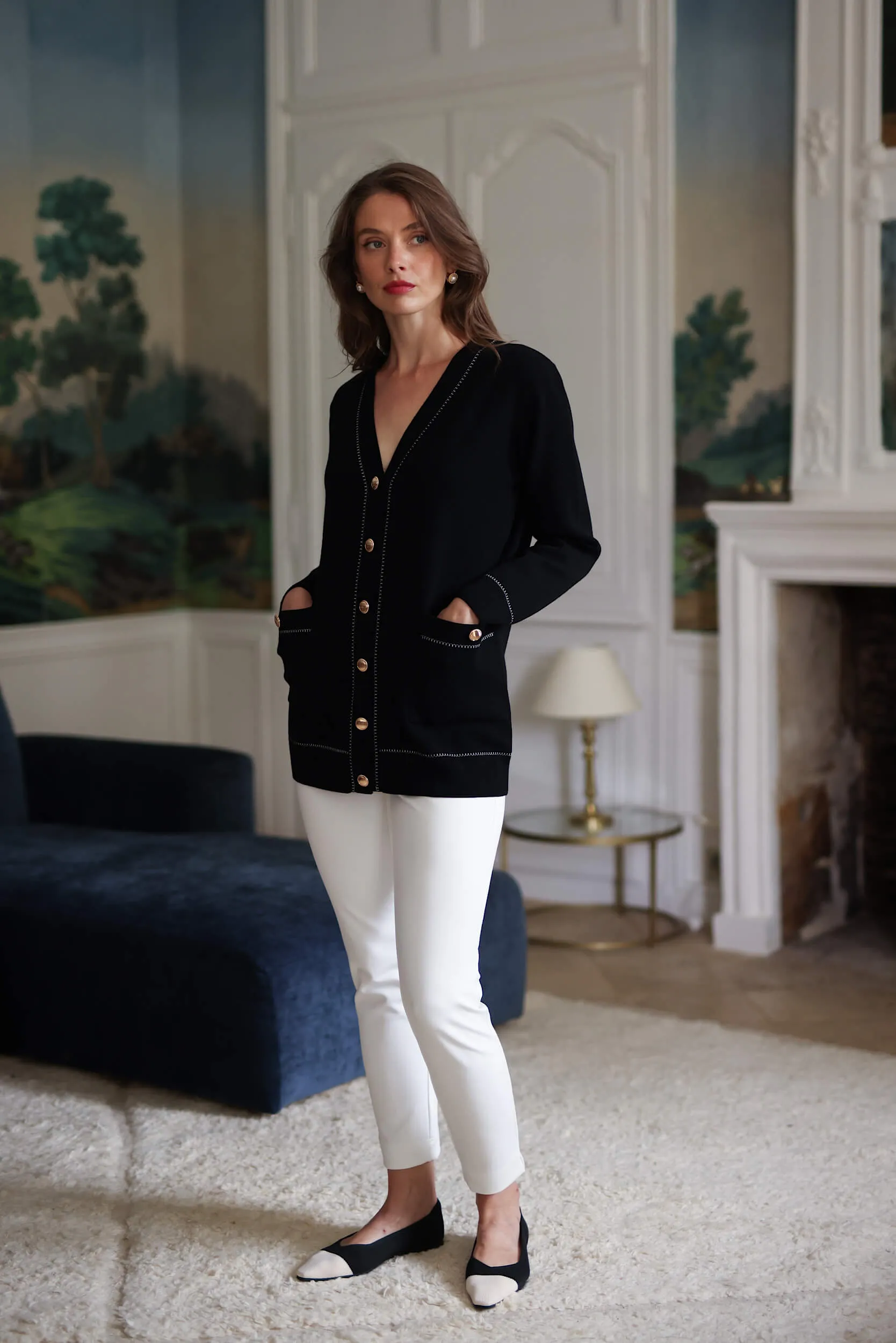 Thea Long Cardigan sold by GAALA product image thumbnail 5