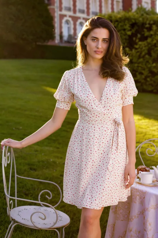 Diana Wrap Dress sold by GAALA