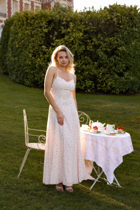 Anneliese Open Back Dress sold by GAALA