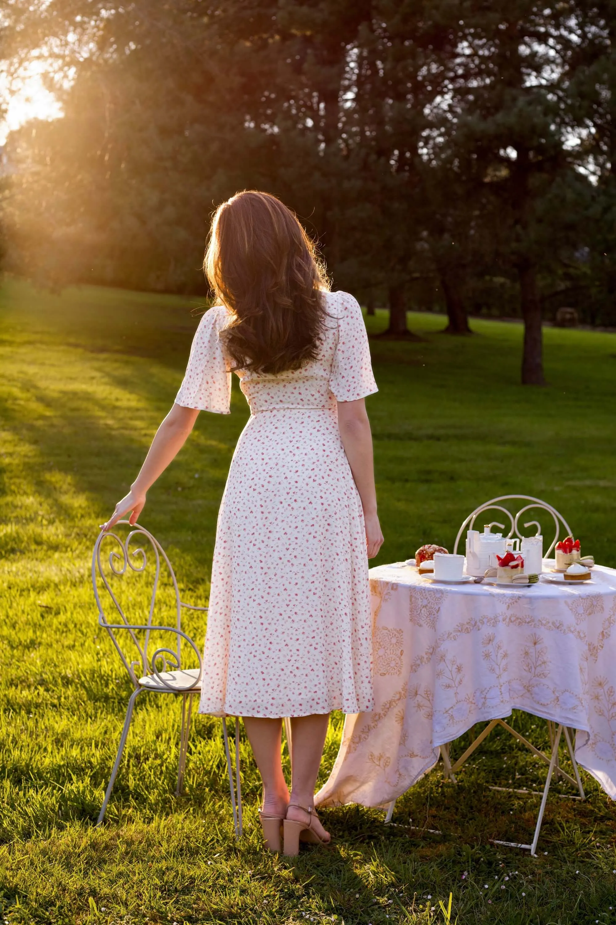 Flora Wrap Dress sold by GAALA product image thumbnail 5