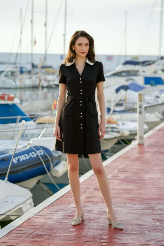 Paris Belted Dress sold by GAALA